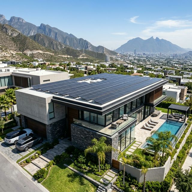 Instalación Industrial de Paneles Solares